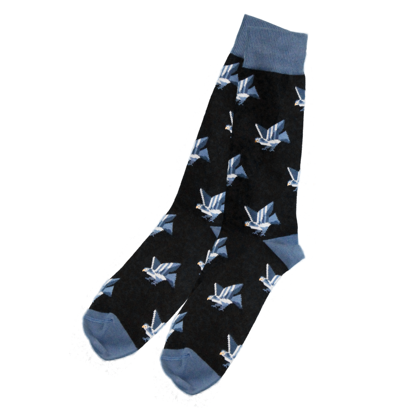 Men's Dress Socks with Peregrine