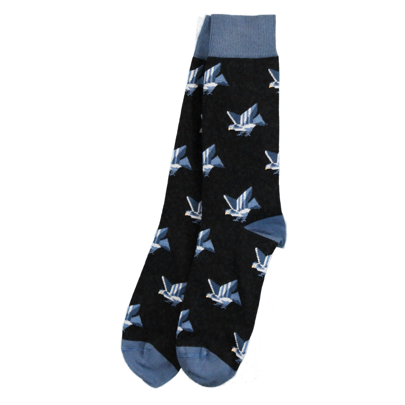 Men's Dress socks with Peregrine
